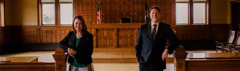 Eric and Christie in court